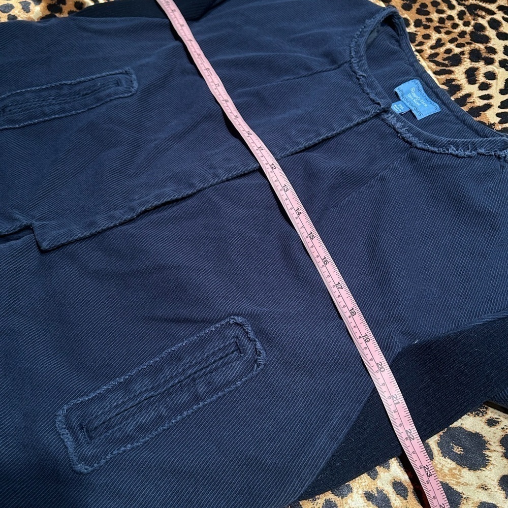 Simply Vera Vera Wang Cropped 3/4 Sleeve Jacket - Picture 4 of 6